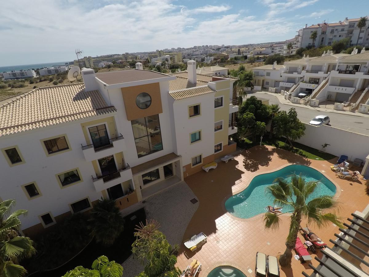 Fewo-Algarve Lagos Urlaub Ueberwintern Meerblick - Pool Exteriör bild